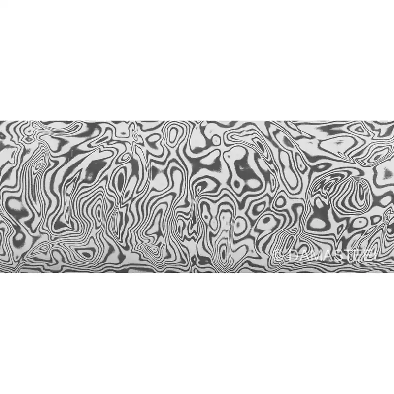 Neue Ware Damasteel® DS93X™ Damaszenerstahl Vinland™, 32 x 4 x 210 mm