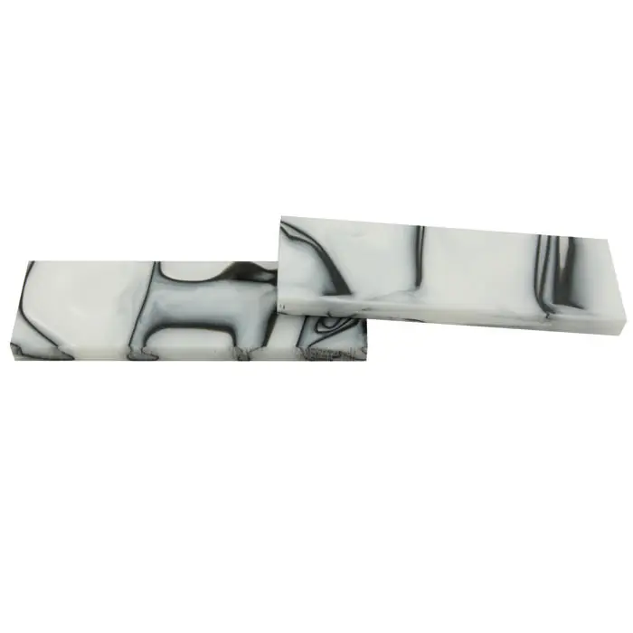Highlight Acryl-Griffschalen, Paar, perlmutt/schwarz