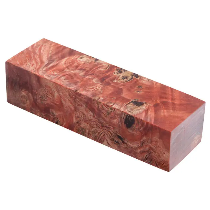 Raffir® Stabilisierte Pappelmaser, rot Preis Gesenkt