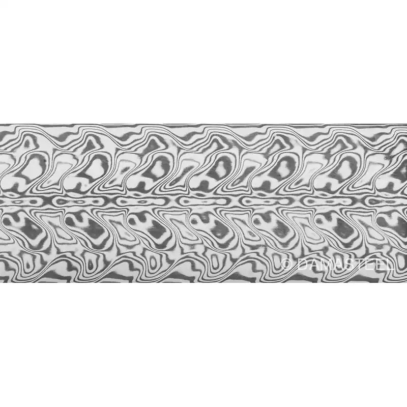 Damasteel® DS93X™ Damaszenerstahl Gysinge™, 32 x 4 x 210 mm Bestpreis