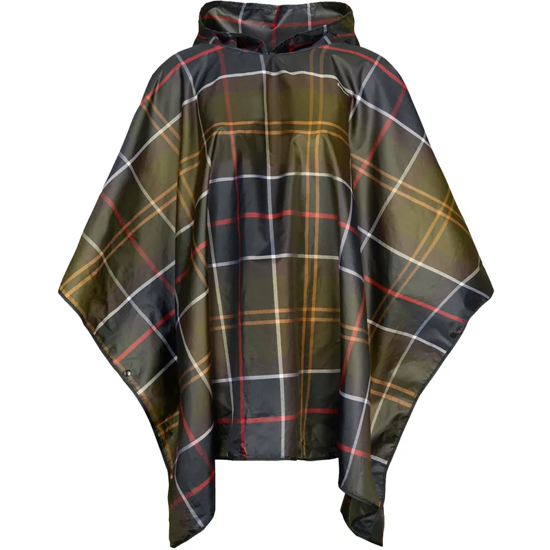 Barbour Tartan Poncho Showerproof Markenprodukt