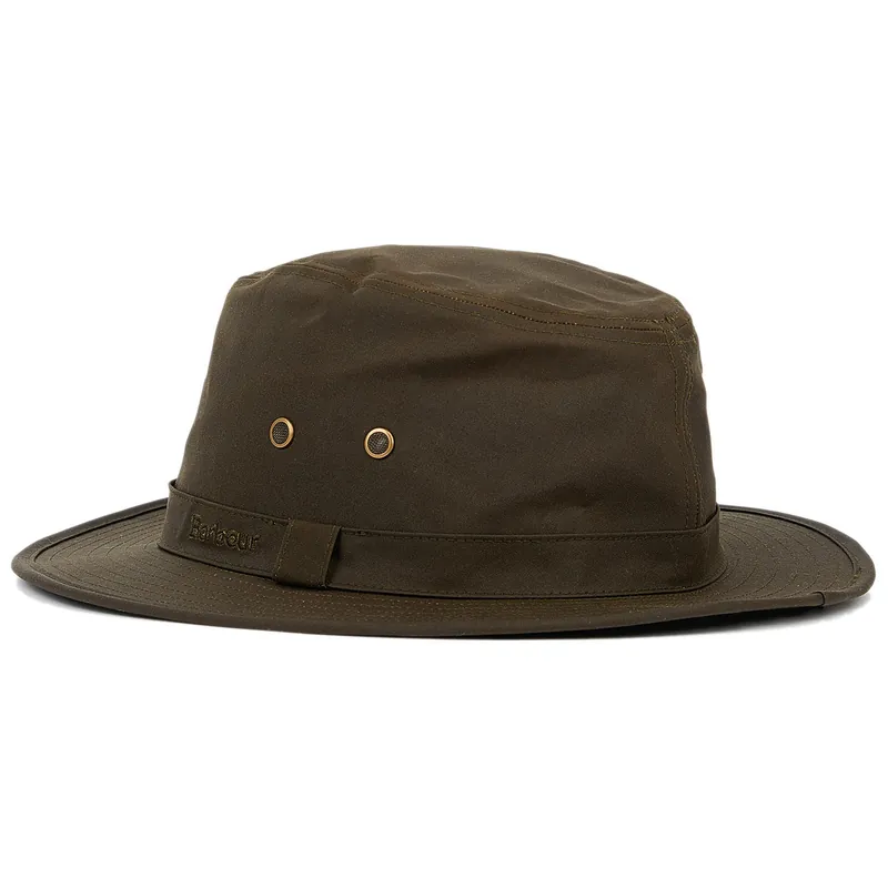 Barbour Wachs-Safari-Hut »Dawson« Echt