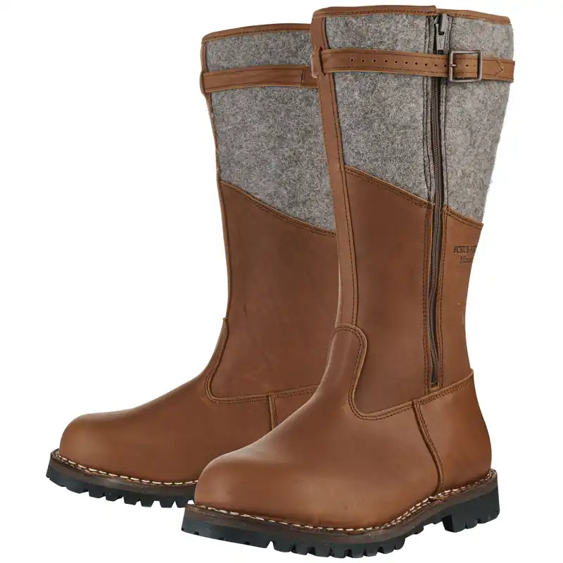 Neue Ware Bertl Jagdstiefel, zwiegenäht, Lammfell gefüttert