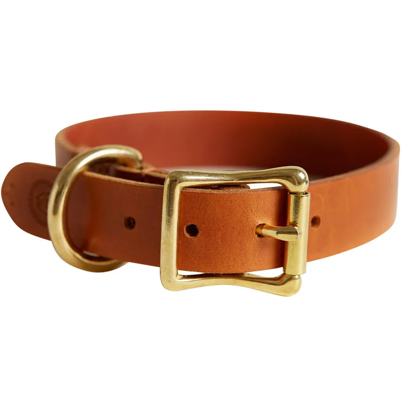 Preis Gesenkt Helen Wells Hundehalsband »Classic«, cognac, S