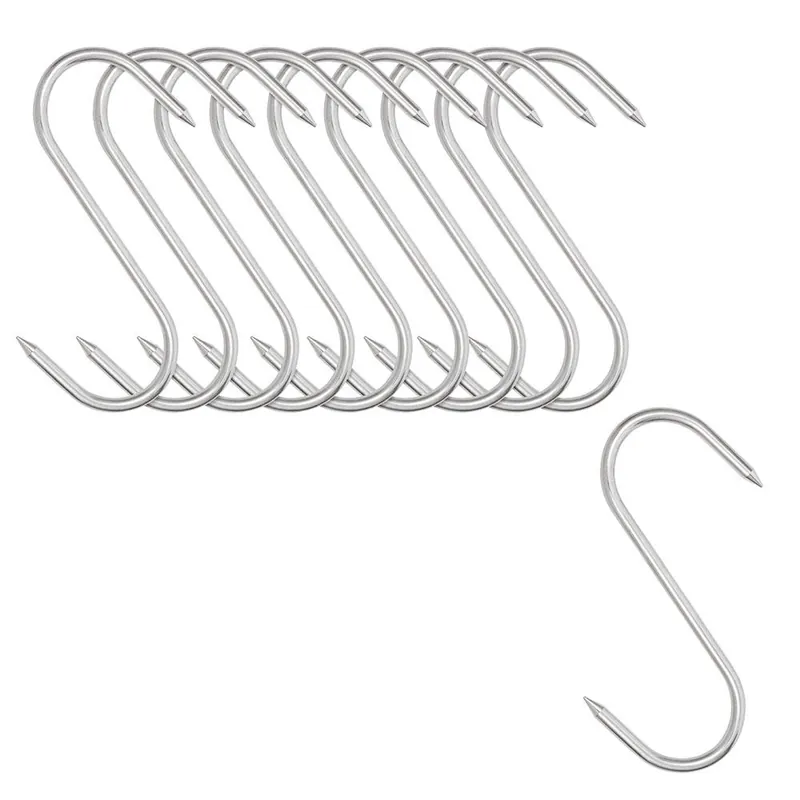 Preisknaller Fleischhaken, 140 x 6 mm, 10 Stück