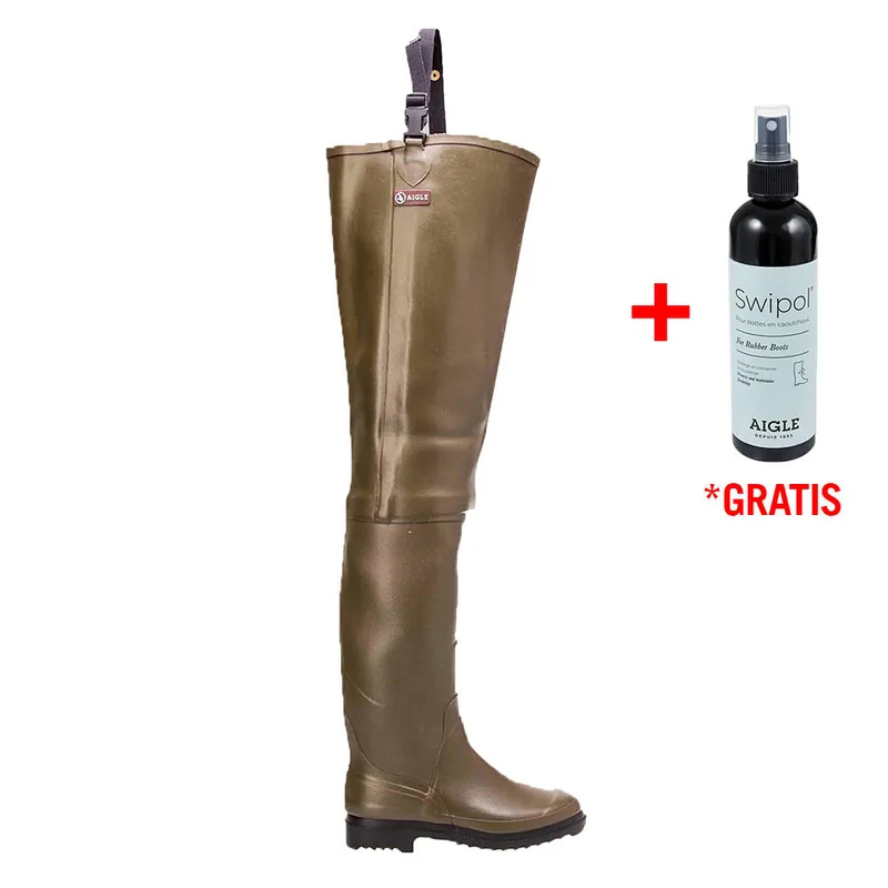 Solange Der Vorrat Reicht Aigle Herren-Gummistiefel TRUITE