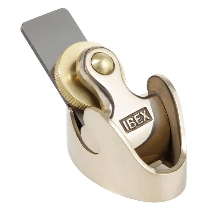Ibex® Geigenbauhobel, gewölbte Sohle, Eisenbreite 18 mm Billig