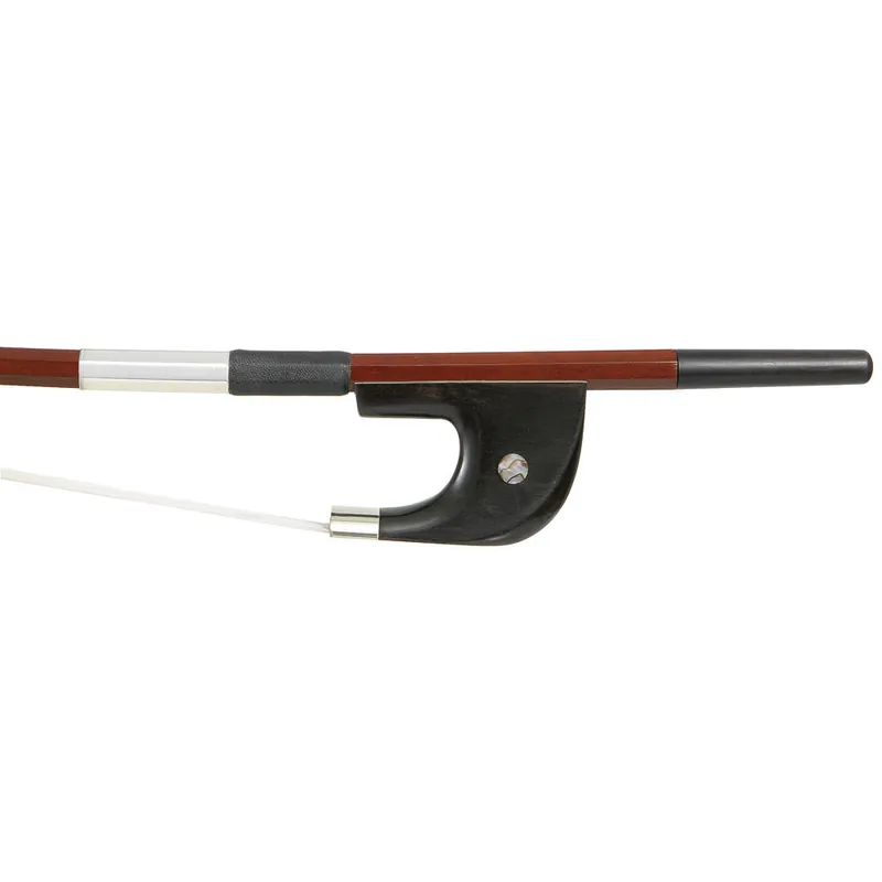 Sale Brasilholzbogen, Neusilber, eckige Stange, Bass 3/4 D