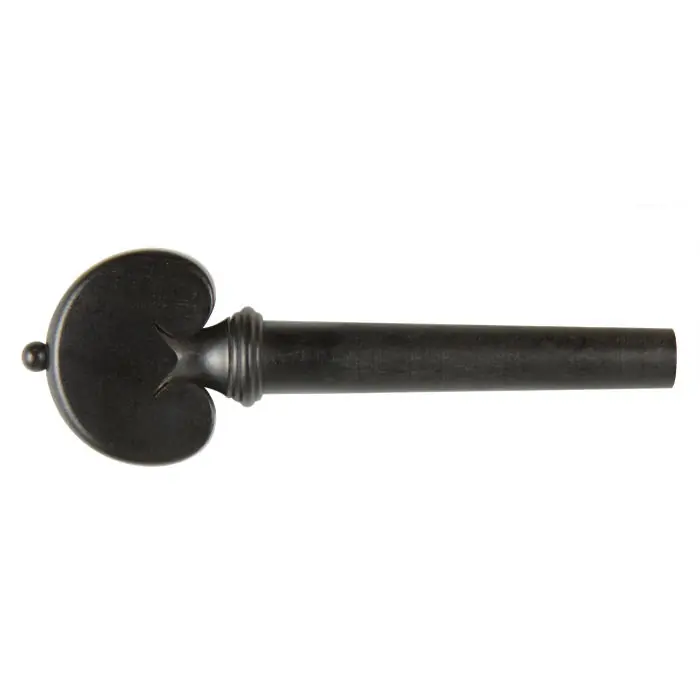 Wirbel Herzform, Horn-Garnitur, Ebenholz, Viola, mittel Sale