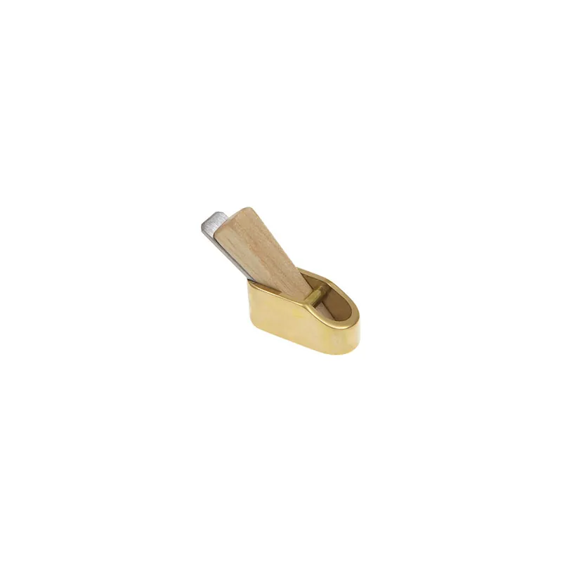 Wochenendangebot Herdim® Hobel mit Holzkeil, flache Sohle, Eisenbreite 7 mm
