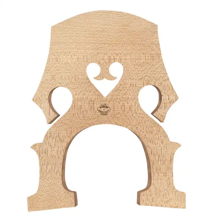 Günstig Aubert Steg Luxe Nr. 21 Französisch, roh, härtebehandelt, Bass 4/4, 154 mm