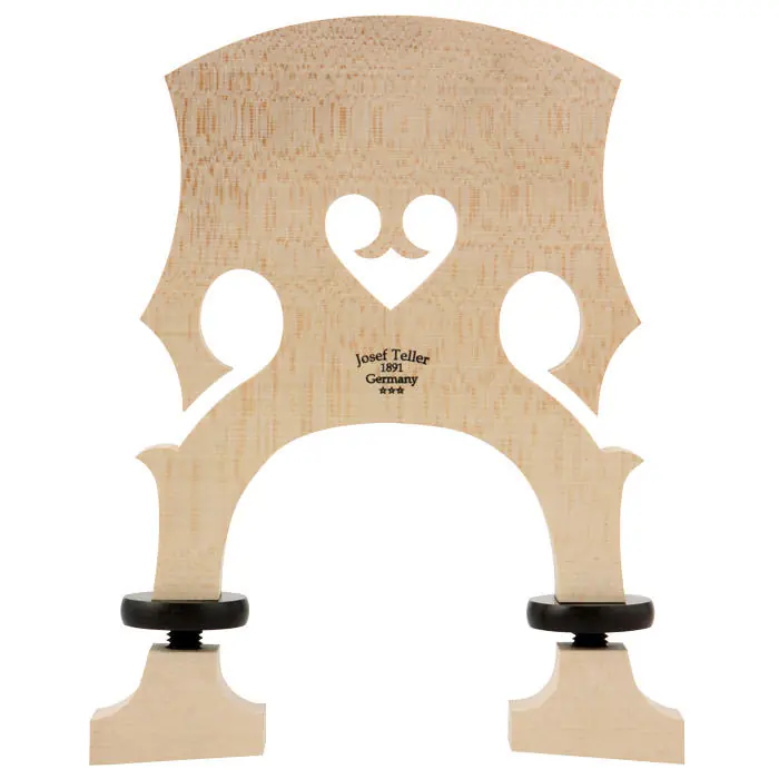 Teller*** Steg Französisch, roh, Ebenholzschrauben, Bass 3/4 4-saitig, 155 mm Jetzt Bestellen