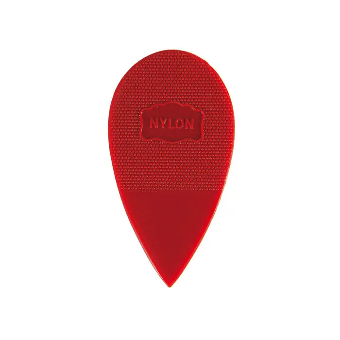 Begrenztes Angebot Herdim® Nylon-Plektra, Tropfenform klein, 100 Stück, mittel