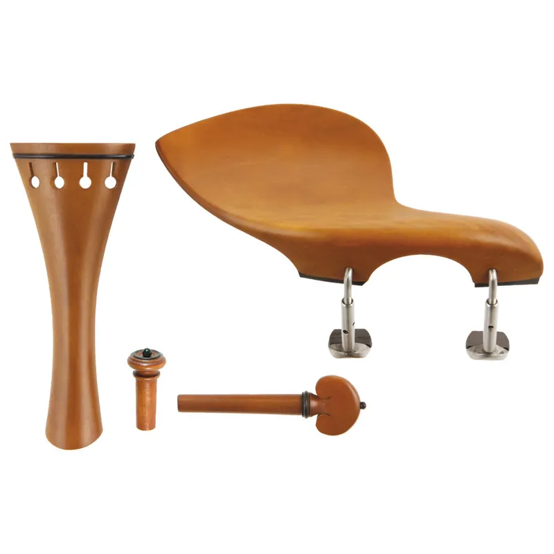 Bestseller c:dix® Classic Satz, Buchsbaum, schwarze Garnitur, 7-teilig, Violin 4/4, schwach