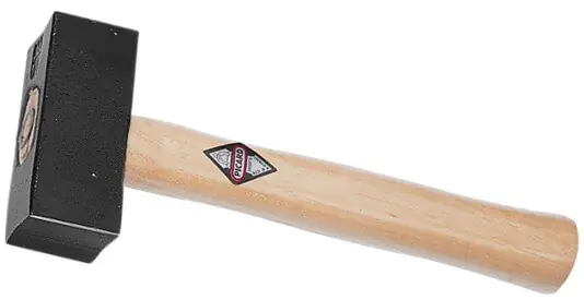 Top-Angebot Picard Bossierhammer mit zwei hohlen Bahnen, Eschenstiel, 1500 g