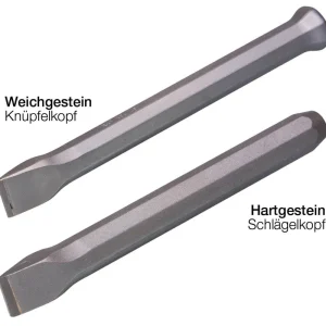 Abverkauf J. König Schlageisen REXID Hartgestein, Achtkant Schneidenbreite: 25 mm