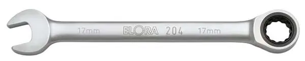 Online Kaufen ELORA Maulschlüssel mit Ringratsche ELORA-204 Schlüsselweite: 24 mm