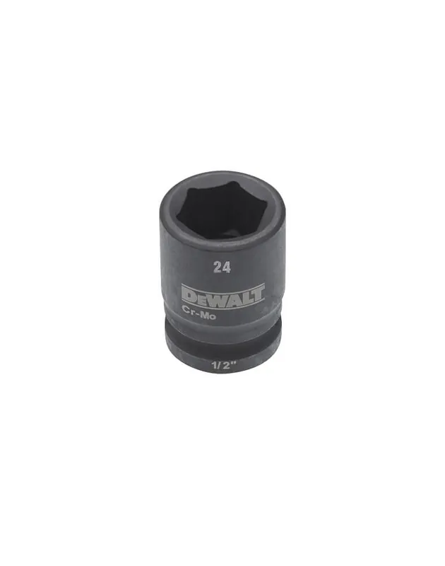 Direkt Vom Hersteller DeWALT Steckschlüssel kurz 1/2 Zoll Durchmesser: 24 mm