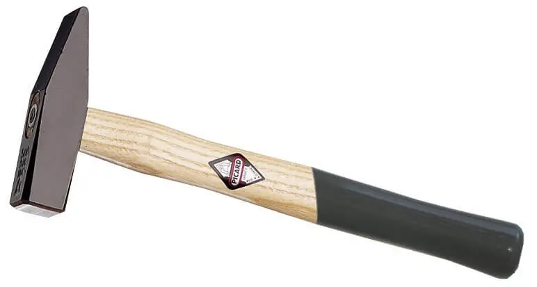 Super-Preis Picard Schlosserhammer Deutsche Form mit Eschenstiel Gewicht: 2000 g