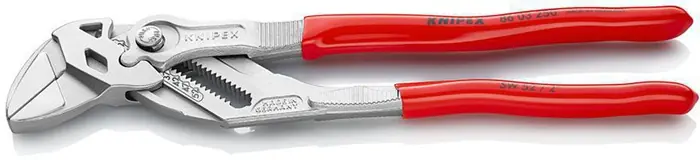 Jetzt Kaufen KNIPEX Zangenschlüssel verchromt, Kunststoff-Griffe Länge: 250 mm