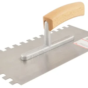KAUFMANN Glättekelle blank gezahnt Zahnung: 10 x 10 mm Letzte Chance