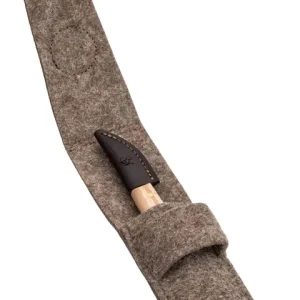 Kirschen Kerbschnitzmesser in Filztasche Super-Preis