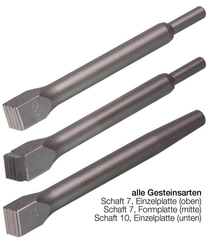 Preiswert J. König Druckluft-Riffler REXID Formplatte, 20 x 20 mm, 4 gerade Schneiden
