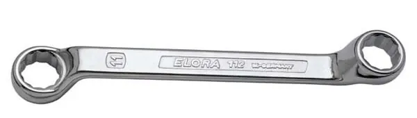 ELORA Doppelringschlüssel ELORA-112 Schlüsselweite: 16 x 17 mm Expressversand