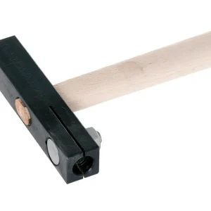 J. König Bildhauer-Stockhammer 25 x 25 mm, mit Stiel Preisknaller
