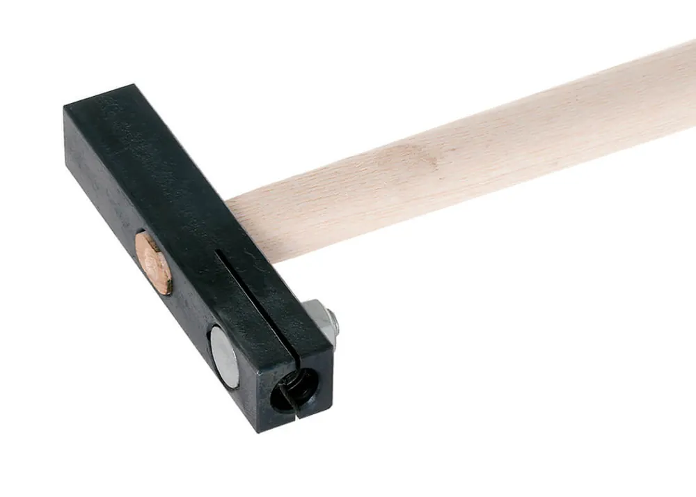 J. König Bildhauer-Stockhammer 25 x 25 mm, mit Stiel Preisknaller