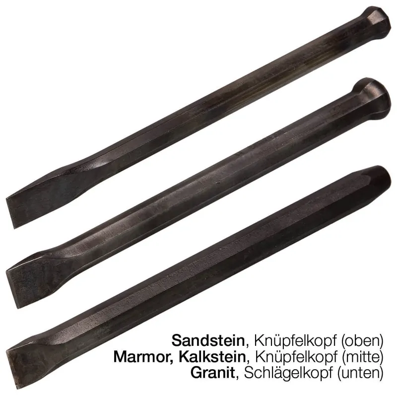 J. König Beizeisen Sandstein, Achtkant Schneidenbreite: 20 mm Schneller Versand