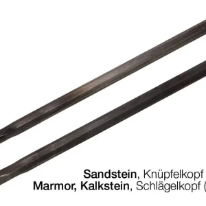 J. König Bildhauereisen Schlägelkopf, Achtkant Größe: 14 x 12 mm Sale