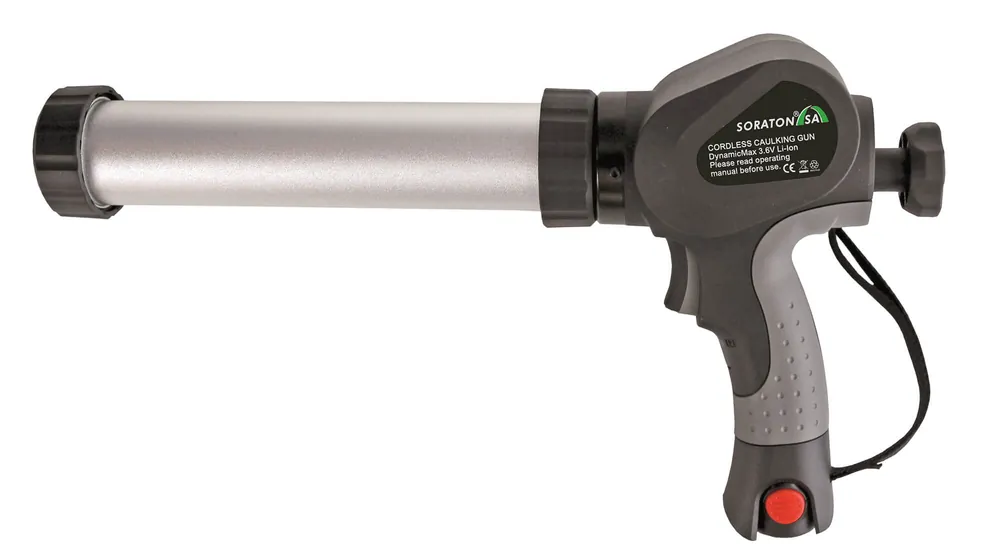 Direktkauf soraton Akku-Kartuschenpresse PowerMax® HPS-4T 3,6 V / 1,5 Ah Li-Ion, 400 ml