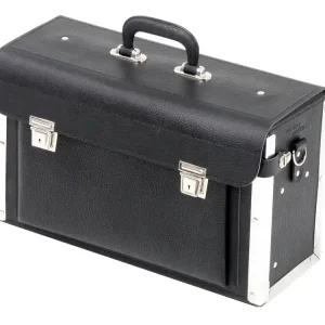 Begrenztes Angebot HEPCO & BECKER Werkzeugtasche FAVORIT Rindleder 420 x 150 x 250 mm  Farbe: schwarz