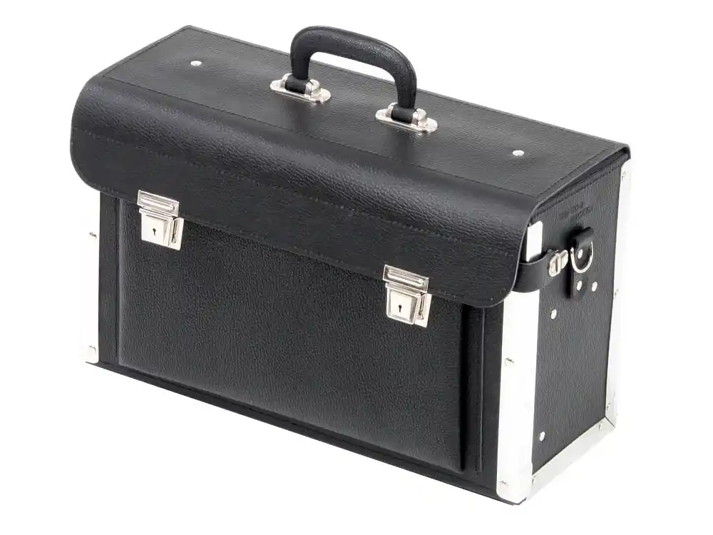 Begrenztes Angebot HEPCO & BECKER Werkzeugtasche FAVORIT Rindleder 420 x 150 x 250 mm Farbe: schwarz