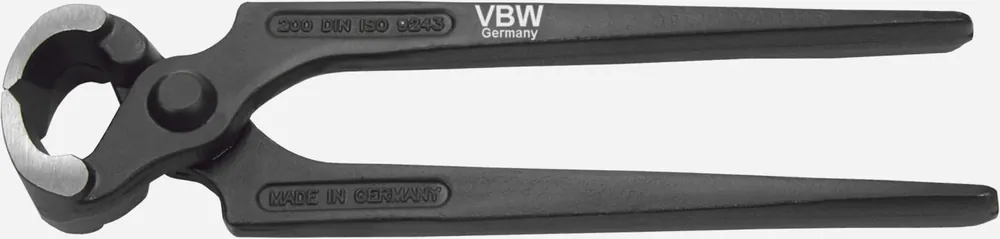 Knallerangebot VBW Kneifzange schwarz lackiert, polierter Kopf Länge: 240 mm