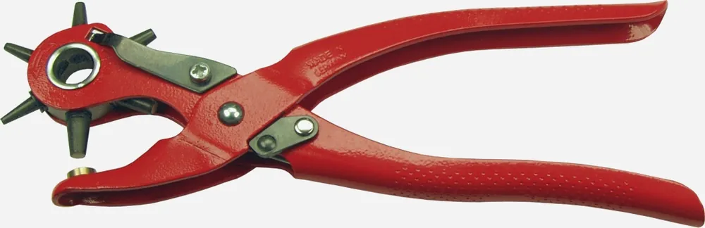 VBW Revolverlochzange 225 mm, rot lackiert Neue Kollektion