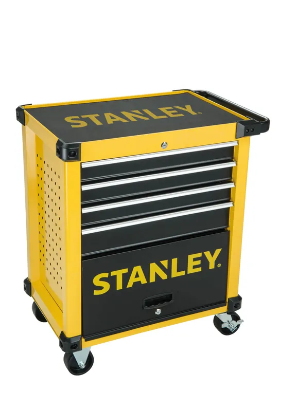 Neue Kollektion STANLEY Werkstattwagen STANLEY bestückt
