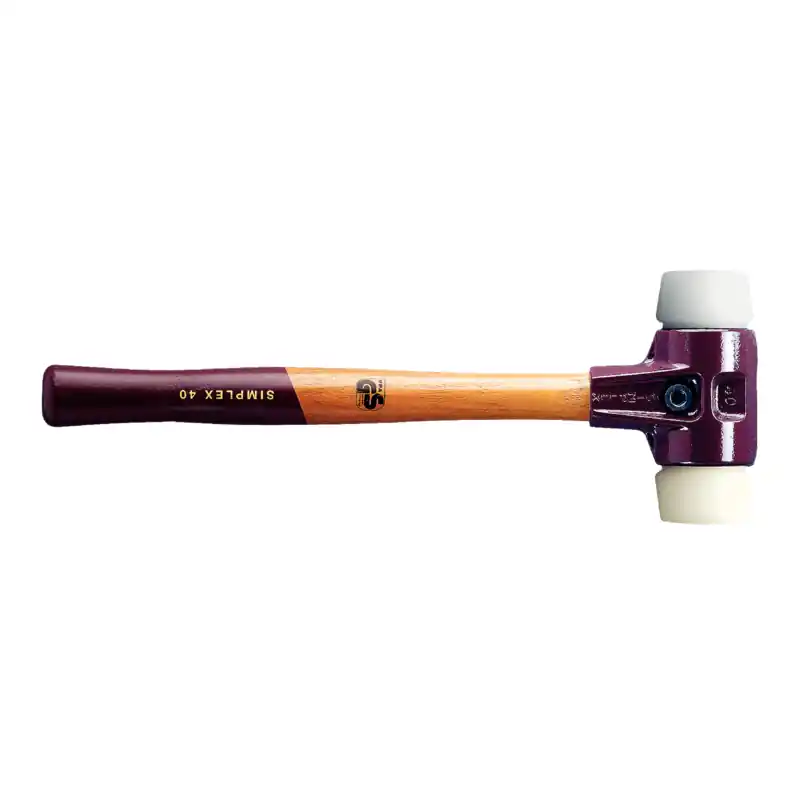 HALDER Simplex-Schonhammer Superplastik / Nylon Durchmesser: 80 mm Neue Ware