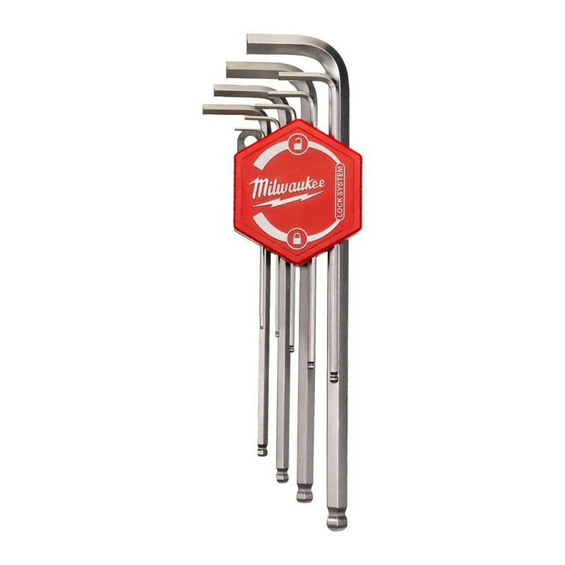 Zertifiziert Milwaukee MAX BITE™ Innensechskantschlüssel-Satz metrisch 9-teilig