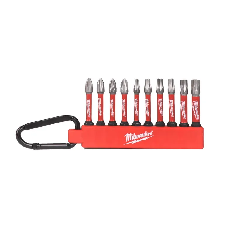 Abverkauf Milwaukee SHOCKWAVE™ Carabiner-Set 2, 10-teilig