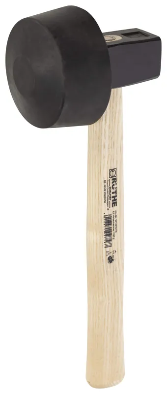 Ruthe Plattenlegerhammer vulkanisiert, Eschenstiel,2400g Top-Seller