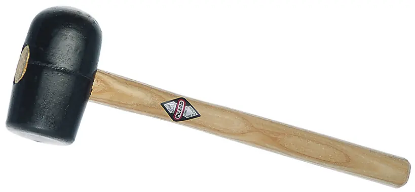 Meistverkauft Picard Gummihammer mit flacher u. gewölbter Bahn, 115 x 65 mm