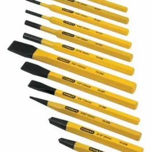 Top-Preis STANLEY Meissel-, Körner- & Durchschläger-Set 12-teilig
