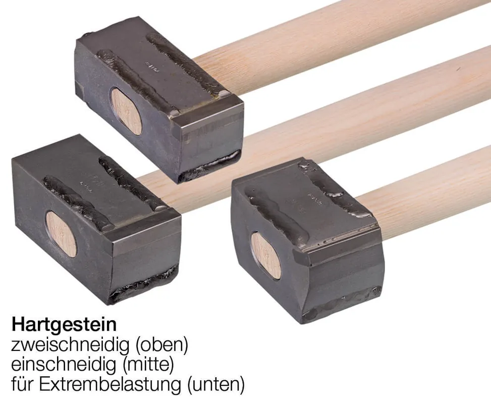 Jetzt Bestellen J. König Kipphammer REXID Extrembelastung, zweischneidig Schneidenbreite: 50 mm, Gewicht 1700 g