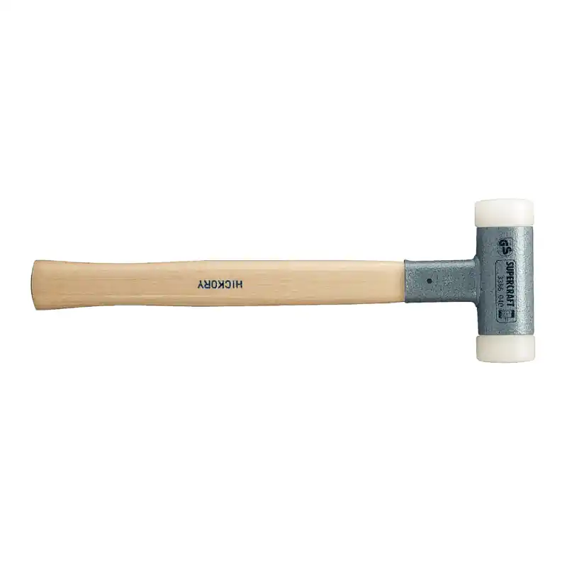 HALDER Supercraft-Schonhammer Nylon, Hickorystiel Durchmesser: 20 mm Beliebt