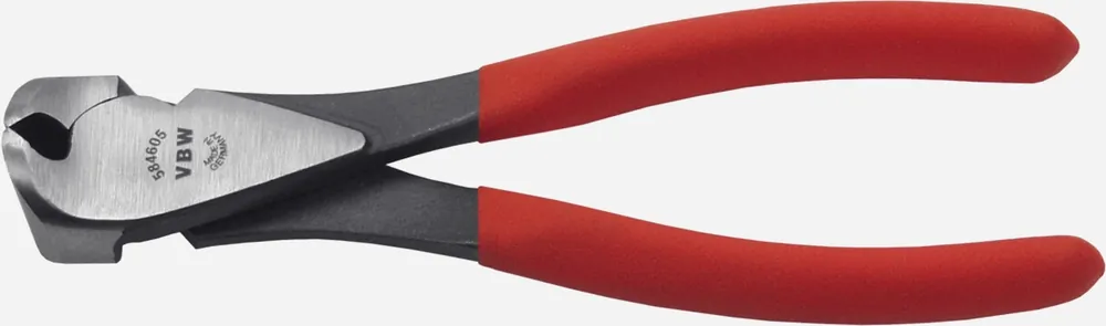 Geprüft VBW Kraft-Vornschneider 160 mm, poliert, Kunststoffüberzug