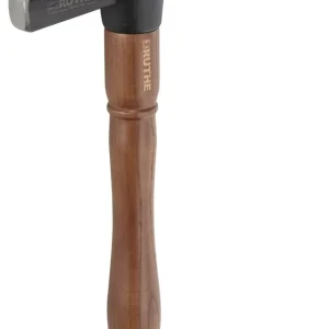 Geprüft Ruthe Maurerhammer Dänische Form, Hickorystiel  Gewicht: 500 g