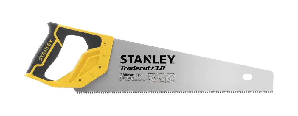 Mega-Angebot STANLEY Tradecut Holzsäge 380 mm, 15 Zähne, 11 tpi