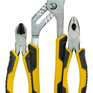 Expressversand STANLEY Zangenset Control-Grip 3-teilig